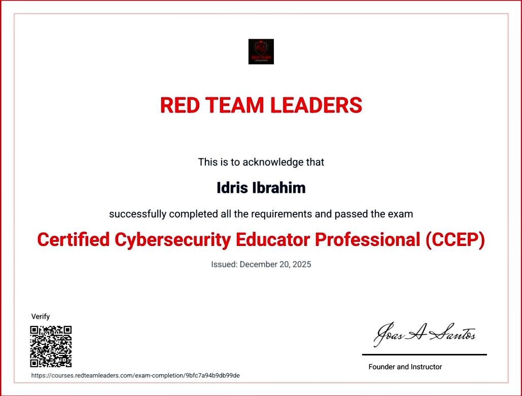 CCEP Certificate